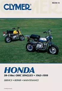1965 - 1999 Honda 50-110cc, OHC Singles Clymer Repair Manual M31013 - Picture 1 of 1
