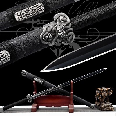 Handmade Sword/Manganese Steel/Collectible/Full Tang/Real Katana/Training/Sharp - Image 1 of 4