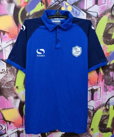 Sheffield Wednesday Football Shirt Soccer Jersey Polo Top Sandico Mens size 2XL Cover