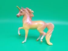 Breyer Stablemates CITRINE Unicorn Treasures Mythical Fantasy Horse Peach 1:32