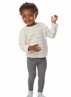 DKNY Niñas Juego de 2 Piezas Chenilla Tallas 18M Off White Foto 1 de 3