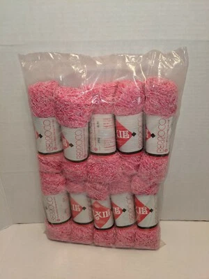 Lot of (10) Berroco Pixie Soft Eyelash Yarn Pink 50g 90yds Each #3802 *NEW* - Image 1 of 4
