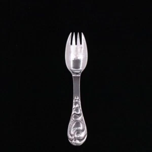 Evald Nielsen. No. 4. Silver Spork. Spoon / Fork. - Picture 1 of 1