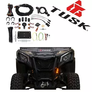 Tusk Plug & Play UTV Signal Horn Kit Street Legal Kit CAN AM DEFENDER ALL MODELS - Picture 1 of 8