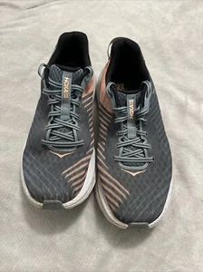 Scarpe da corsa Hoka One One Rincon donna 10,5 sneakers grigie 1102875 LPSN - Foto 1 di 9