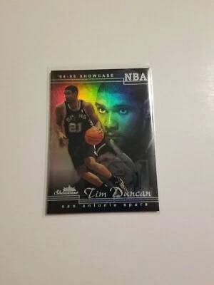 2004-05 fleer showcase Tim Duncan #21 HOF San Antonio Spurs  - Image 1 of 3