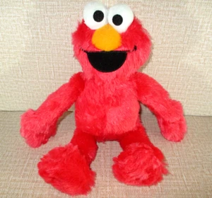 Sesame Street Elmo Plush Classic Red Small Size Stuffed Animal Muppets Kid Toy - Picture 1 of 9