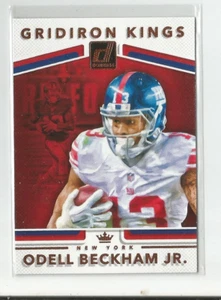 2017 Panini Donruss ODELL BECKHAM JR. Gridiron Kings - Picture 1 of 1