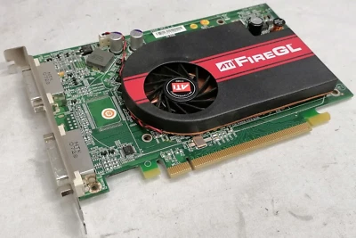 102-A67111-01 ATI FireGL V3400 128MB Dual DVI PCI-Express x16 Graphics Card - Image 1 of 4
