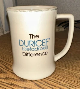 Tazza da caffè Duricef Cefadroxil pubblicità farmaceutica prescrittore medico - Foto 1 di 7