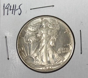 Mezzo dollaro 1941-S Walking Liberty: AU - Foto 1 di 2