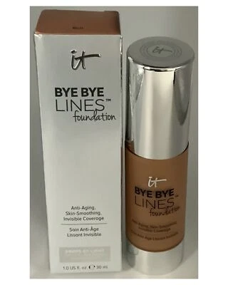 FUNDACIÓN IT Cosmetics BYE BYE LINES Anti Envejecimiento/Alisadora COLOR RICO - 1 OZ - NUEVA EN CAJA Foto 1 de 4
