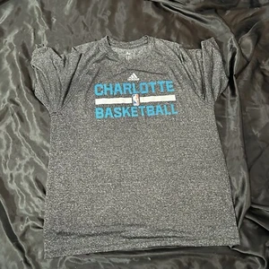 Team Issued Charlotte Hornets Basketball Adidas Athletic Shirt M - Bild 1 von 4