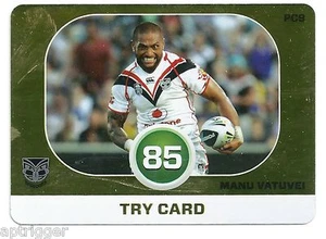 2015 NRL Power Play GOLD (PC9) Manu VATUVEI Warriors - Picture 1 of 1