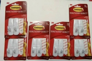 3M COMMAND BESCHÄDIGUNGSFREI HÄNGEND MEDIUM ALLZWECKHAKEN 2ct 6er Pack - Bild 1 von 2