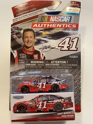 COCHE NASCAR AUTHENTICICS KURT BUSCH #41 HAAS CHEVROLET SS SPIN MASTERS ESCALA 1/64 Foto 1 de 4