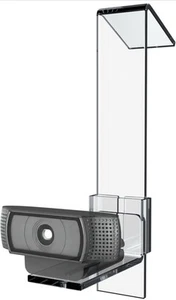 PlexiCam Pro V2 | Support webcam écran central/écran central | Positionnez n'importe quelle webcam - Photo 1/16