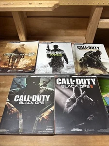 Lot of 5 Call of Duty  BradyGames Strategy Guides Black Ops 1 2 MW3 Warfare - Picture 1 of 12