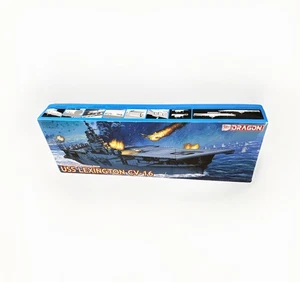 USS Lexington CV-16 - Dragon Modern Sea Power Series 1:700 Scale Ship Kit #7051 - Bild 1 von 6