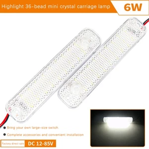 Car LED Dome Light 36LED 12V-85V Truck Interior Light With Switch Night Reading - Picture 1 of 11