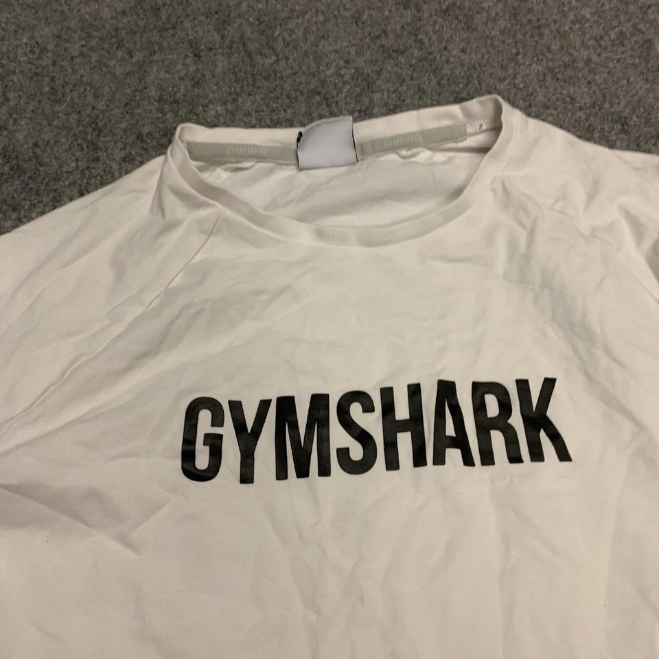 GymShark Mens Medium Athletic Workout Shirt Short Sleeve Crew Neck - Image 1 of 4