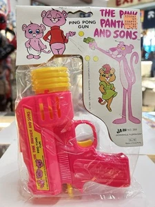 1984 Pink Panther And Sons Ping Pong Toy Sealed New - Picture 1 of 2