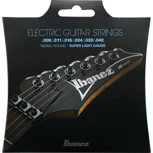 Ibanez, Electric Guitars Strings-Super Light Gauge (IEGS6) Super Light - Picture 1 of 2