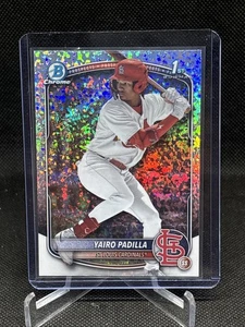 Yairo Padilla 2025 Bowman Chrome Mini Diamond Refractor 1st RC - Picture 1 of 2