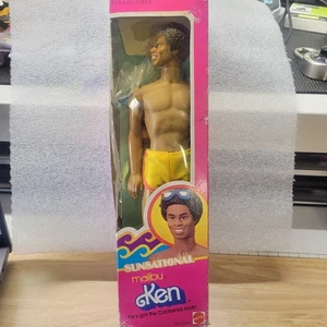 Barbie Sunsational Malibu Ken African American Doll 1981 Mattel 3849 Read Desc. - Picture 1 of 6