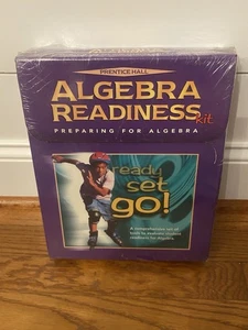 Rare Prentice Hall Algebra Readiness Kit New Sealed Preparing. For Algebra - Imagen 1 de 2