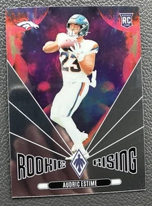 2024 Panini Phoenix - Audric Estime (RC) Rookie Rising - - Bild 1 von 2
