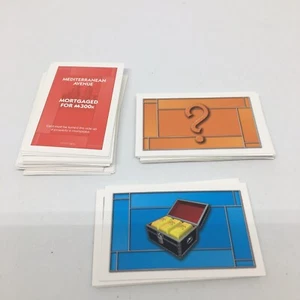 Juego de banca electrónica monopolio de tarjetas de título de repuesto y otras tarjetas 2011 - Imagen 1 de 2