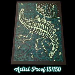 Johnny Greenteeth Phish Dick's Sporting Goods Park AP Edition 18"x24" 15/150 LE - Picture 1 of 23