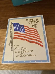 Tarjeta de felicitación To A ""Son"" al servicio en Navidad - Imagen 1 de 3