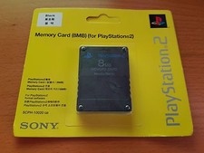 MEMORY CARD SONY PS2 ORIGINALE NEW