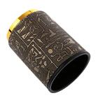 PU Leather Dice Rolling Cup Liar's Cup Table Board Access Round Bottom Tool