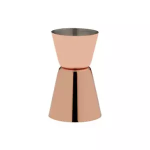 Towle Living Modernist Copper Plated Double Jigger - Picture 1 of 5