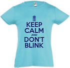 Keep Calm And Don't Blink Kinder Mädchen T-Shirt Ryan Doc Doctor Fun Graham Who