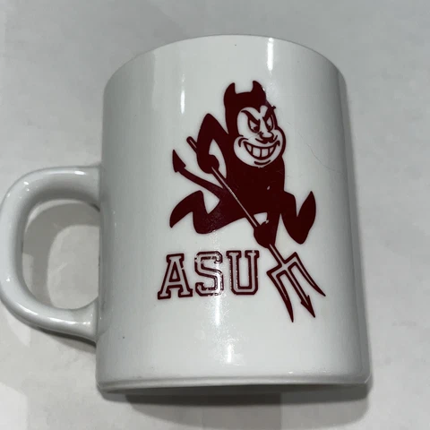 Cool retro ASU ceramic mug/cup-Arizona State University , Sun Devils Cover