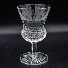 READ Edinburgh Crystal Thistle Claret Wine Glass 4 1/2" - FREE USA SHIPPING