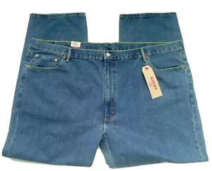 Levis 550 Relaxed Fit Medium Wash Denim Jeans Big&Tall Tapered Leg Gr. 52x32 Neu mit Etikett - Bild 1 von 11