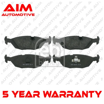 Brake Pads Set Rear Aim Fits BMW 3 Series 1982-1994 6 Series 1978-1989 - Image 1 of 2