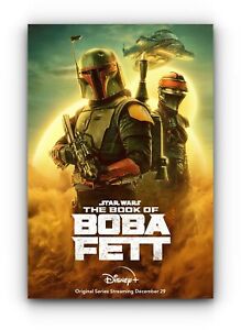 THE BOOK OF BOBA FETT TV POSTER FILM A4 A3 A2 A1 ART CINEMA MOVIE 