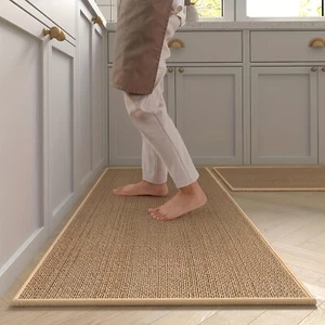 Non-Slip Home Kitchen Door Mat Farmhouse Hallway Floor Thick Rug Carpet Washable - Picture 1 of 15