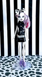 Monster High inspired Ooak Girls Handmade PVC Vinyl Sleeveless Shirt Only - Picture 1 of 1