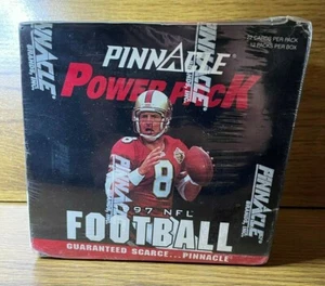 1997 Pinnacle Power Pack Football Factory Sealed 12 Packs - Picture 1 of 4