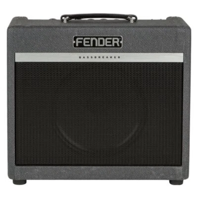 Fender Bassbreaker 120V 15 Combo Gray Tweed Guitar Amplifier Gray Tweed - Image 1 of 4
