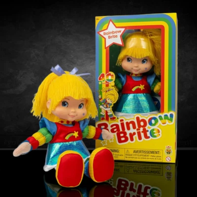 THE LOYAL SUBJECTS Rainbow Brite 12-Inch Collectible Doll 40th Anniversary Edition