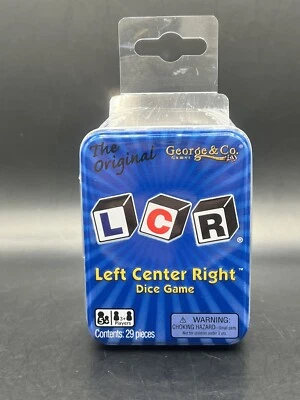 George and Company LCR Left Center Right Dice Game Factory Sealed - Image 1 of 2