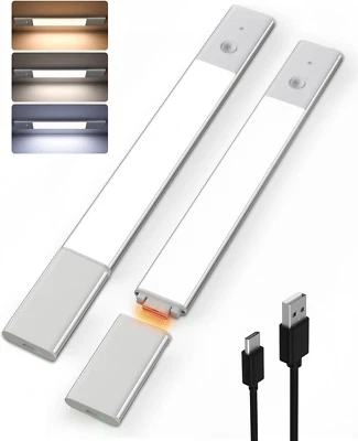 38CM LED Sottopensile Cucina Luce Da Armadio Wireless Con Sensore Di Movimento I - Immagine 1 di 4